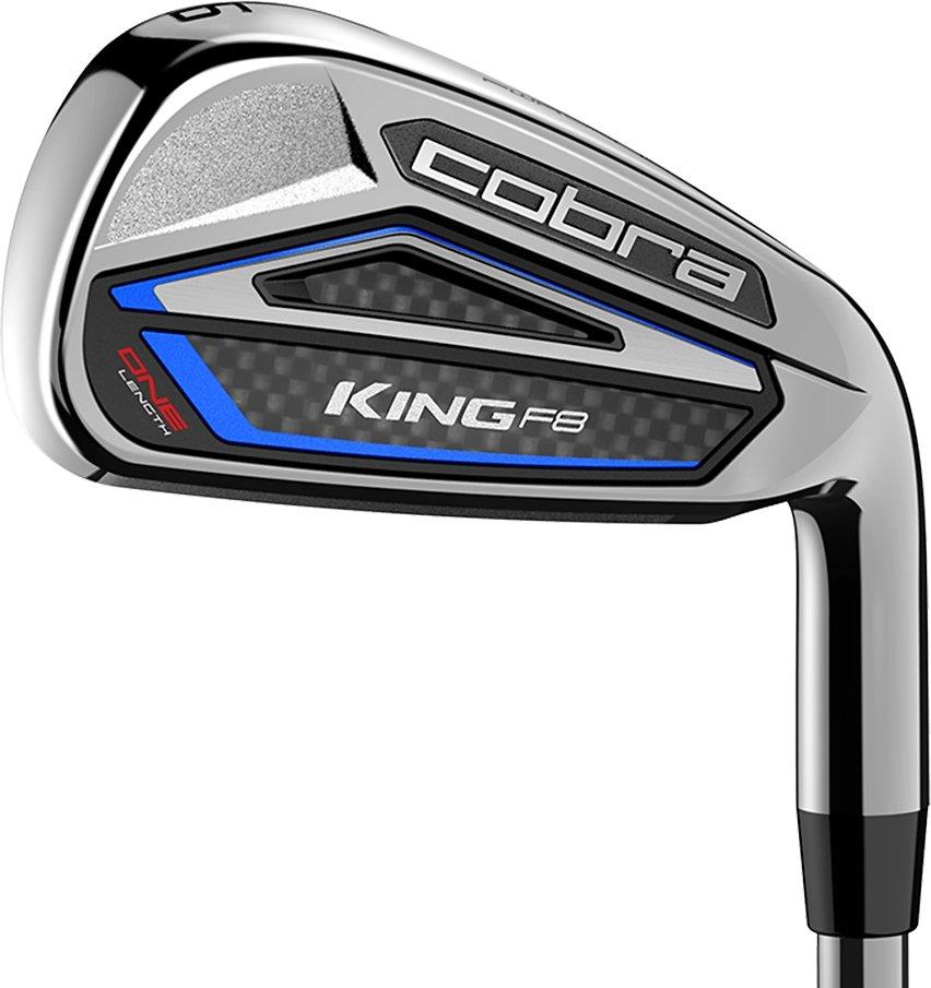 King F8 One Length 5-PW, GW Iron Set with Steel Shafts | COBRA